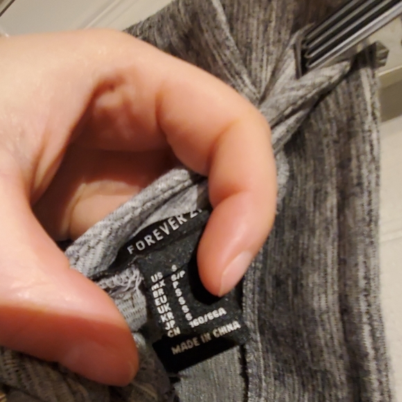 Grey Mini Skirt - Picture 3 of 3